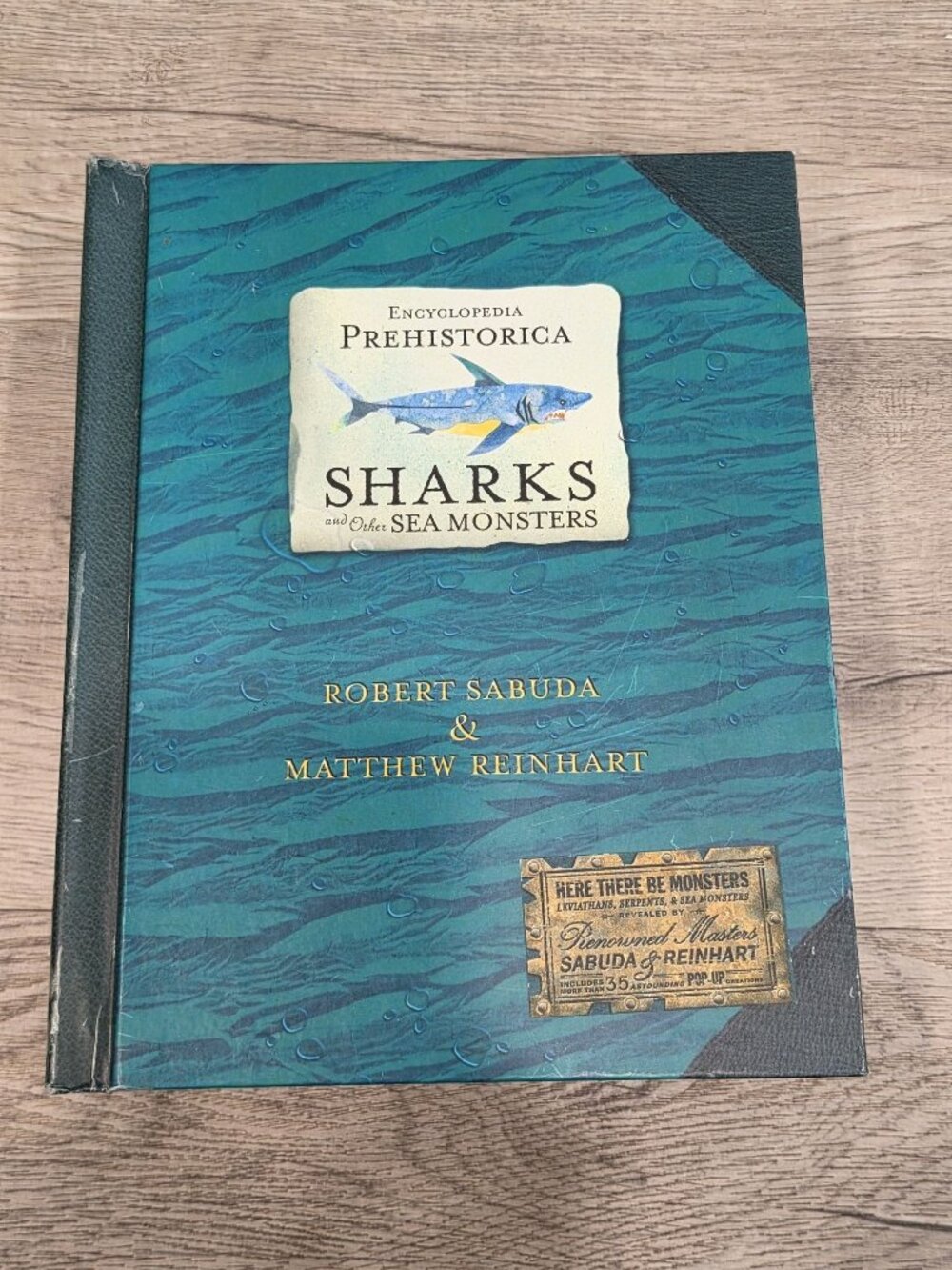 Encyclopedia Prehistorica Sharks & Other Sea Monsters Pop-Up Book By Robert Sabu